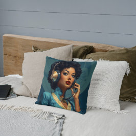 Retro callcenter-chic kussen