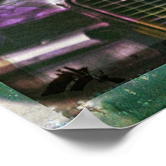 Retro Camaro Poster (Hoek)