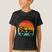 Retro Camel Towing Sarcastic Quotes Life Without M T-shirt (Voorkant)