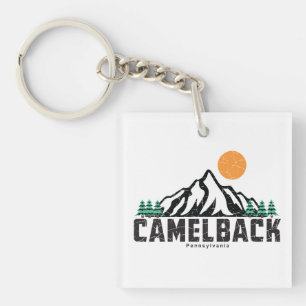 Retro Camelback Mountain Ski Sleutelhanger