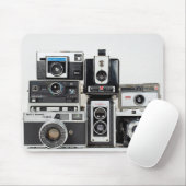 Retro Camera Collectie Muismat (Met muis)