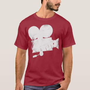 Retro  Camera Director Director Editor Filmmaker T-shirt