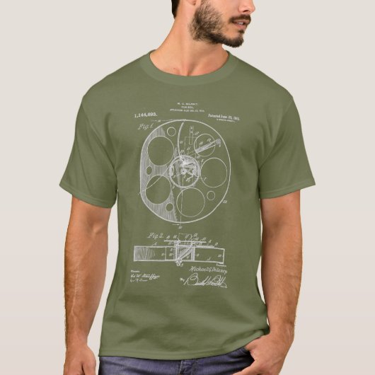Retro  camera filmmaker t-shirt (Voorkant)