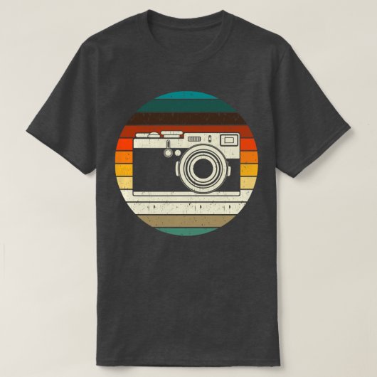 Retro Camera Fotograaf Gift T-shirt (Design voorkant)