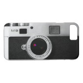 Retro Camera iPhone Case (Achterkant (Horizontaal))