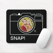 Retro Camera Photo Template mousepad Muismat (Met muis)