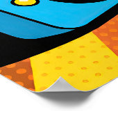 Retro Camera Pop Art Poster (Hoek)