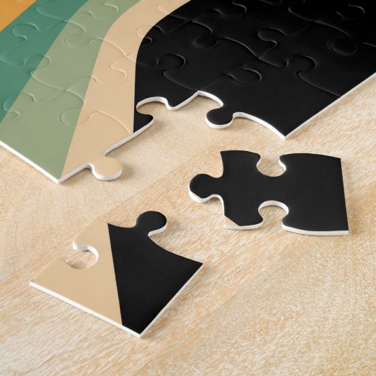 Retro Camera with Rainbow Print Legpuzzel (Zijkant)