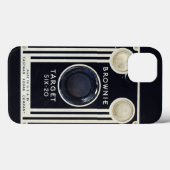 Retro camerabrownie doelwit. Case-Mate iPhone case (Achterkant (horizontaal))