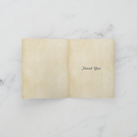 Retro  camerafotograaf Dank u kaart (Binnen)