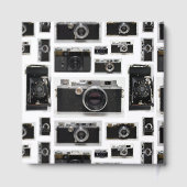  Retro Camera's 60ste Verjaardag Gastboek Gastenboek (Achterkant)