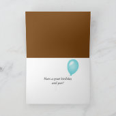 Retro camera's voor Birthday Kaart (Binnen)