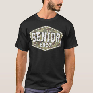 Retro Camo Afstudeerklas 2027 T-shirt