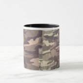 Retro camo design, nog steeds populair design, duo mok (Midden)