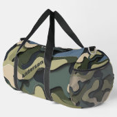 Retro Camo militair monogram Plunjezak (Rechterhoek)