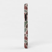Retro Camo (rood groen) Case-Mate iPhone Case (Achterkant/rechts)