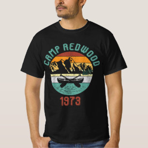 Retro  Camp Redwood 1973, Happy Birthday G T-shirt