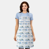 Retro Camper Apron Schort (Gedragen)