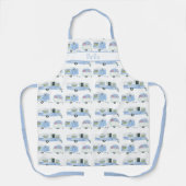Retro Camper Apron Schort (Voorkant)