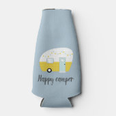 Retro Camper Bier Drink Bottle Cooler (Voorkant)
