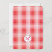 Retro Camper Kerstmis Kaart (Achterkant)