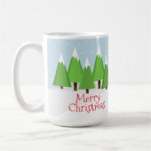 Retro Camper Kerstmis Koffiemok (Links)