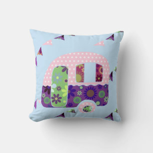 Retro Camper Kussen