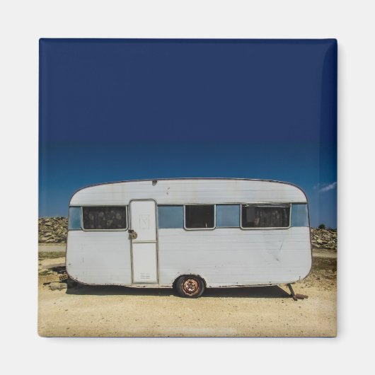 RETRO CAMPER Magnets Magneet (Voorkant)