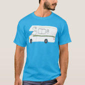 retro camper motor home RV - pas het aan! T-shirt (Voorkant)