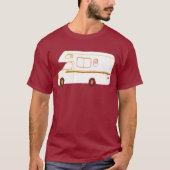 retro camper motor home RV - pas het aan! T-shirt (Voorkant)