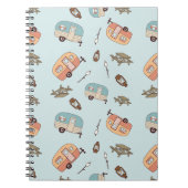 Retro Camper Notebook Notitieboek (Voorkant)