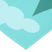 Retro Camper / Trailer en Carro Tablecloth Tafelkleed (Gekanteld)