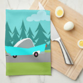 Retro Camper / Trailer en keukenhanddoeken voor au (Quarter Fold)