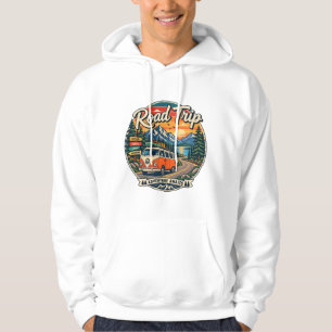 Retro Camper Van Berg Roadtrip T-Shirt