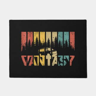 Retro Camper Van Life -  Vanlife Deurmat