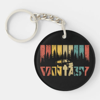 Retro Camper Van Life - Vanlife Sleutelhanger