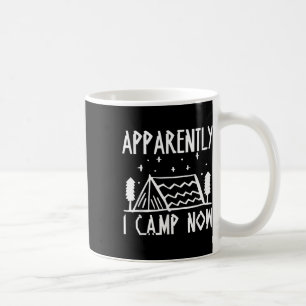 Retro Camping Buiten Hartslag Natuur Kampeerder Hi Koffiemok