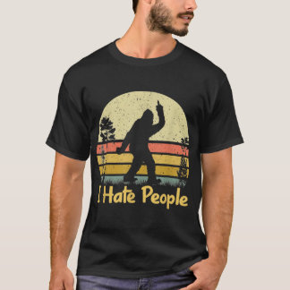 Retro Camping friends funny T-shirt