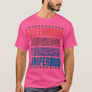 Retro Camping Idee voor campers RV - Koningin van T-shirt