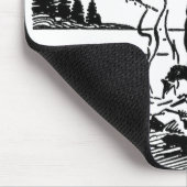 Retro Camping Muismat (Hoek)