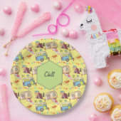 Retro Camping-thema Papieren Bordje (Feest)