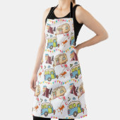 Retro Camping-thema Schort (Insitu)