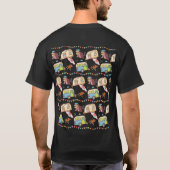 Retro Camping-thema T-shirt (Achterkant)