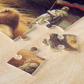 Retro Cane Corso Schilderen Legpuzzel (Zijkant)