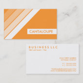 retro CANTALOUPE Visitekaartje (Voorkant / Achterkant)