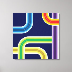 Retro Canvas Afdruk