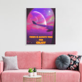 Retro / canvasprint canvas afdruk (Insitu (Woonkamer))
