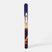 Retro Canyon Layers iPhone 16 Hoesje (Linkerkant)