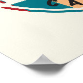 Retro Cape Cod Bike Trail Poster (Hoek)