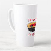  Retro Car Lover Latte Mok (Linkerhoek)